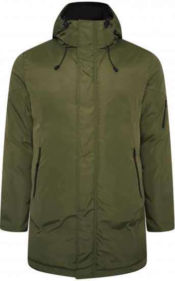 Kam Jeans KV140 Parka Jacket Khaki - Jakker - Jakker i store størrelser, 2XL- 12XL