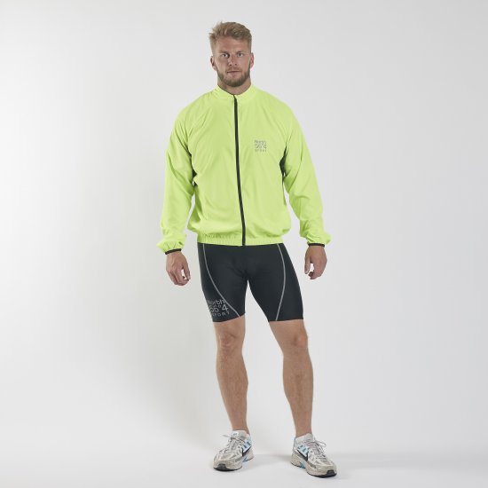 North Latitude Sport Wind Jacket Strong Green TALL - Sportstøj & outdoor - Sportstøj i store størrelser til mænd