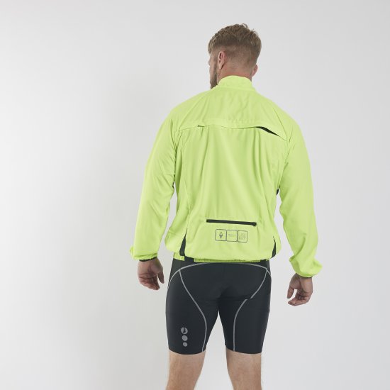 North Latitude Sport Wind Jacket Strong Green TALL - Sportstøj & outdoor - Sportstøj i store størrelser til mænd