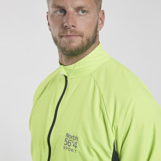 North Latitude Sport Wind Jacket Strong Green TALL - Sportstøj & outdoor - Sportstøj i store størrelser til mænd