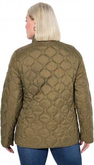 Ulla Popken HYPRAR Lightweight Quilted Water-Repellent Jacket Olive - Jakker - 