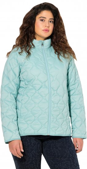 Ulla Popken HYPRAR Lightweight Quilted Water-Repellent Jacket Ice Blue - Jakker - 