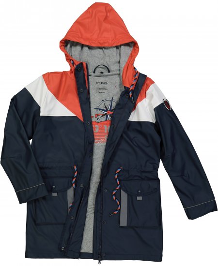 Ulla Popken HYPRAR Triple Function Jacket Navy - Jakker - Dame jakker i store størrelser
