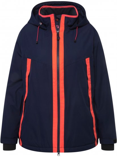 Ulla Popken HYPRAR Waterproof Triple Function Jacket Navy - Jakker - 