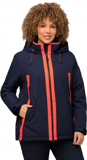 Ulla Popken HYPRAR Waterproof Triple Function Jacket Navy - Jakker - 