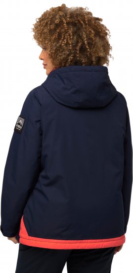 Ulla Popken HYPRAR Waterproof Triple Function Jacket Navy - Jakker - 