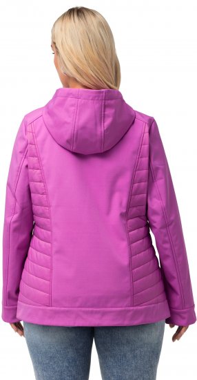 Ulla Popken Hyprar Quilt Mix Jacket Light Heather - Jakker - 