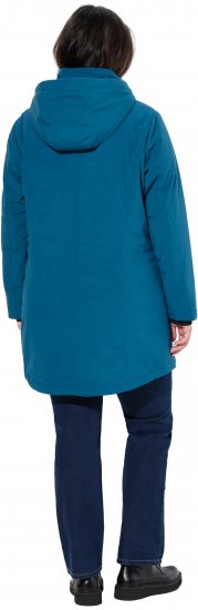 Ulla Popken HYPRAR Long Softshell Jacket Ocean Blue - Jakker - 