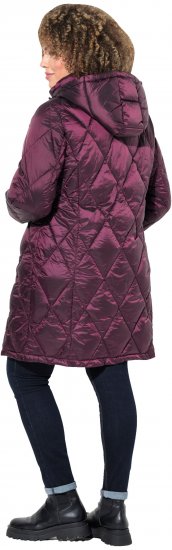 Ulla Popken HYPRAR Diamond Quilted Jacket Carmine Red - Jakker - 