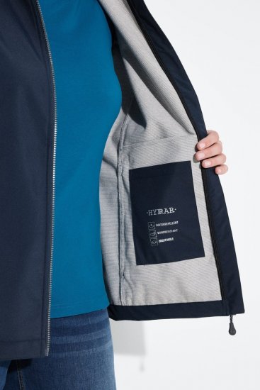 Ulla Popken HYPRAR Triple Function Softshell Jacket Navy - Jakker - Dame jakker i store størrelser
