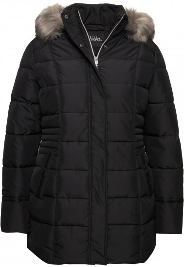 Ulla Popken HYPRAR Quilted Jacket Black - Jakker - 