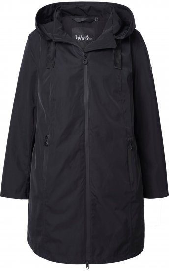 Ulla Popken HYPRAR Waterproof Jacket Black - Jakker - 