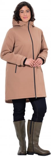 Ulla Popken HYPRAR Triple-Function Longline Jacket Camel - Jakker - 