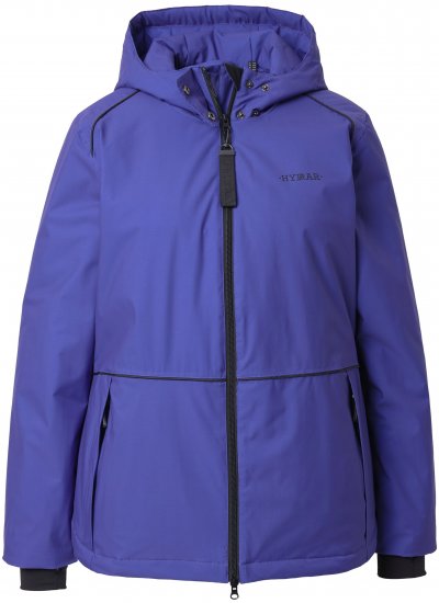 Ulla Popken HYPRAR Triple Function Coat Blueberry - Jakker - Dame jakker i store størrelser