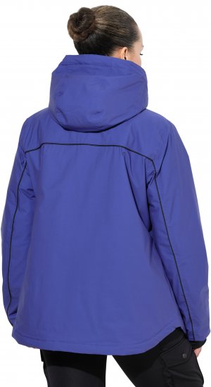Ulla Popken HYPRAR Triple Function Coat Blueberry - Jakker - Dame jakker i store størrelser