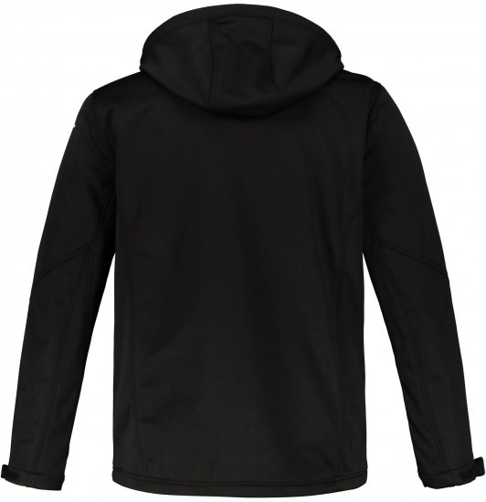 JP1880 Jacket Fleece Lined Softshell Black - Jakker - Jakker i store størrelser, 2XL- 12XL