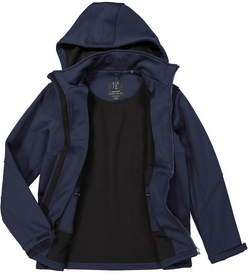 JP1880 Jacket Fleece Lined Softshell Navy - Jakker - Jakker i store størrelser, 2XL- 12XL