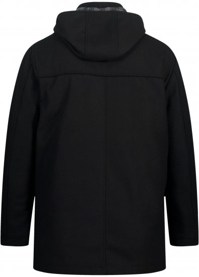 JP1880 Dufflecoat Water-repellent Black - Jakker - Jakker i store størrelser, 2XL- 12XL