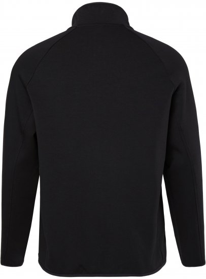 JAY-PI FLEXNAMIC® Golf Sweat Jacket with Zipper Black - Trøjer og hættetrøjer - Trøjer og Hættetrøjer i store størrelser - 2XL-14XL