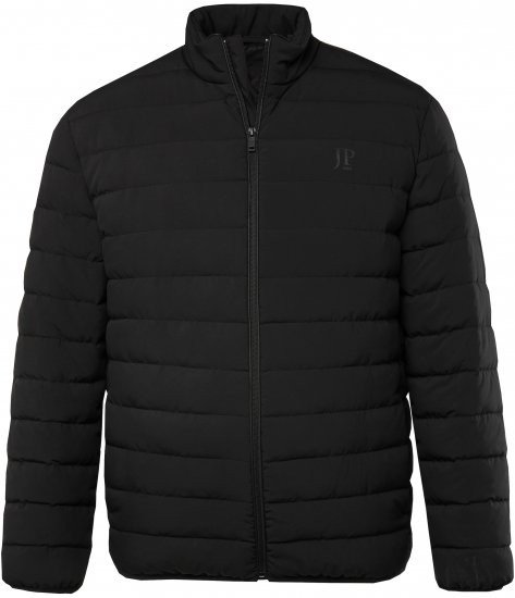 JP1880 Jacket Quilted Stand-up Collar Black - Jakker - Jakker i store størrelser, 2XL- 12XL