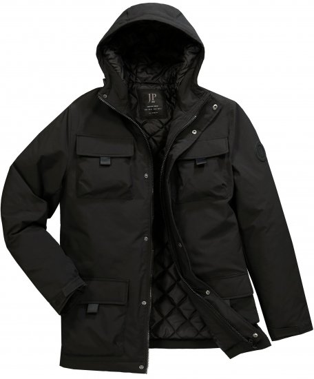 JP1880 Field Jacket Wind-repellent Black - Jakker - Jakker i store størrelser, 2XL- 12XL