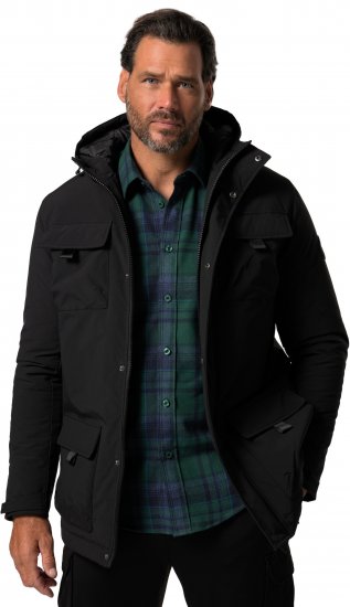 JP1880 Field Jacket Wind-repellent Black - Jakker - Jakker i store størrelser, 2XL- 12XL