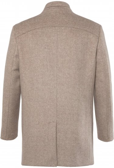 JP1880 Coat Wool Blend Beige Melange - Jakker - Jakker i store størrelser, 2XL- 12XL