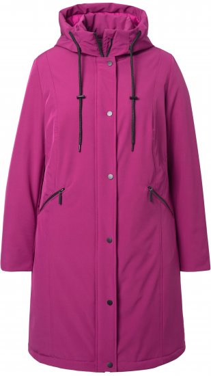 Ulla Popken HYPRAR Triple Function Weather Proof Jacket Berry - Jakker - 