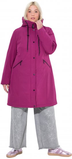 Ulla Popken HYPRAR Triple Function Weather Proof Jacket Berry - Jakker - 