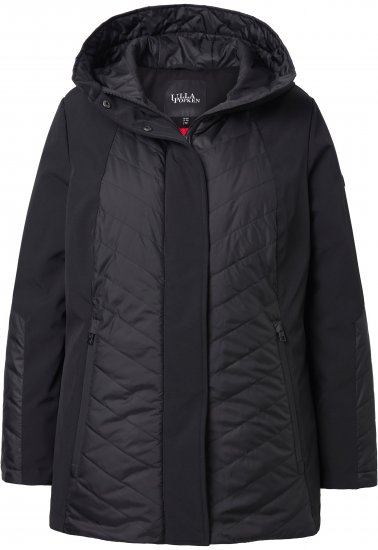 Ulla Popken HYPRAR Functional Softshell Jacket Black - Jakker - 