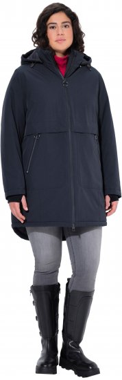 Ulla Popken HYPRAR Waterproof Windproof Breathable Jacket Black - Jakker - 