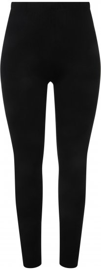 Ulla Popken Viscose Spandex Leggings Black - Jeans & Bukser i Store Størrelser – Plus Size - 