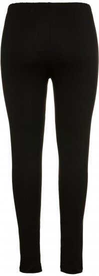 Ulla Popken Viscose Spandex Leggings Black - Jeans & Bukser i Store Størrelser – Plus Size - 