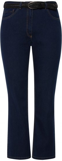 Ulla Popken Regular Fit Mandy Stretch Jeans Blue Denim - Jeans & Bukser i Store Størrelser – Plus Size - 