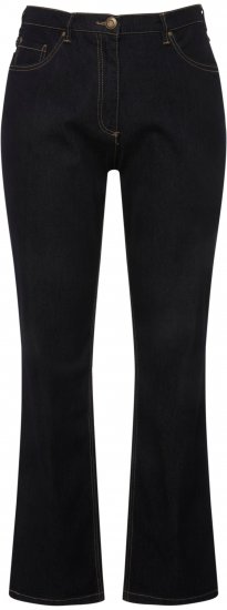 Ulla Popken Regular Fit Mandy Stretch Jeans Dark Blue Denim - Jeans & Bukser i Store Størrelser – Plus Size - 