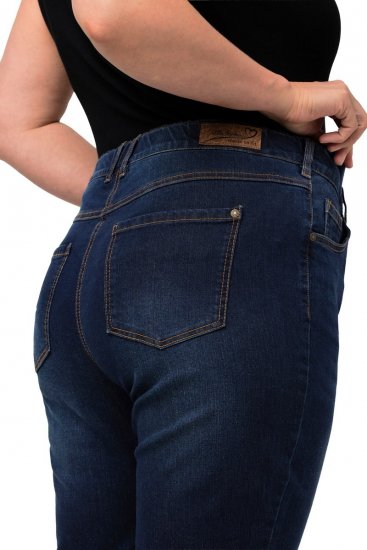Ulla Popken Marie Fit Bootcut Stretch Jeans Blue Denim - Ulla Popken - Ulla Popken Plus Size Tøj