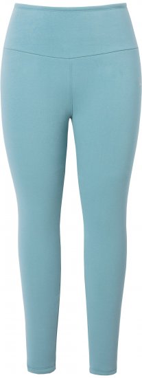 Ulla Popken Faux Fur Lined Stretch Leggings Ice Green - Jeans & Bukser i Store Størrelser – Plus Size - 
