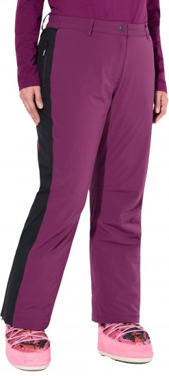 Ulla Popken Thermal Triple-Function Pants Pink Berry - Jeans & Bukser i Store Størrelser – Plus Size - 