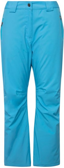 Ulla Popken Thermal Triple-Function Pants Bright Turquoise - Jeans & Bukser i Store Størrelser – Plus Size - 