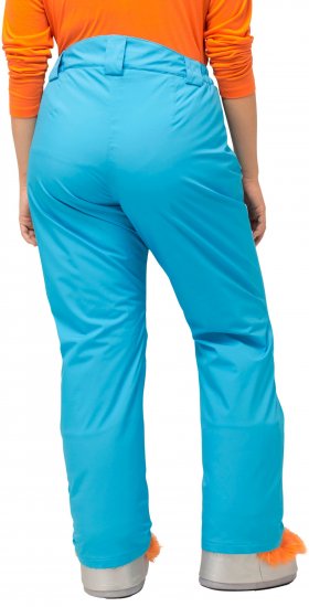 Ulla Popken Thermal Triple-Function Pants Bright Turquoise - Jeans & Bukser i Store Størrelser – Plus Size - 