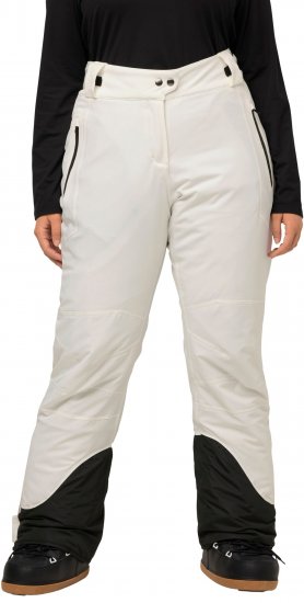 Ulla Popken HYPRAR Triple Function Ski Pants Snow White - Jeans & Bukser i Store Størrelser – Plus Size - Jeans & bukser, EU 42-70
