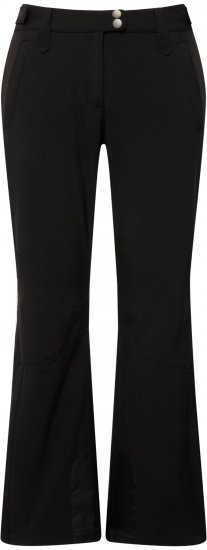 Ulla Popken Water Repellent Softshell Pants Black - Jeans & Bukser i Store Størrelser – Plus Size - 