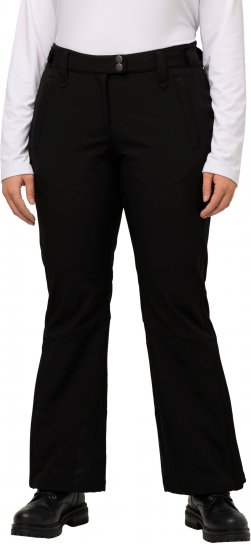 Ulla Popken Water Repellent Softshell Pants Black - Jeans & Bukser i Store Størrelser – Plus Size - 