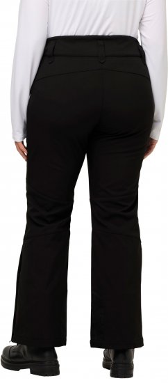 Ulla Popken Water Repellent Softshell Pants Black - Jeans & Bukser i Store Størrelser – Plus Size - 