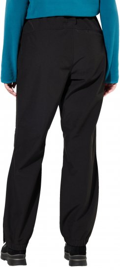 Ulla Popken Softshell Triple Function Fleece Lined Pants Black - Jeans & Bukser i Store Størrelser – Plus Size - 