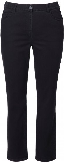 Ulla Popken Stretch Fit Jeans Black - Jeans & Bukser i Store Størrelser – Plus Size - 