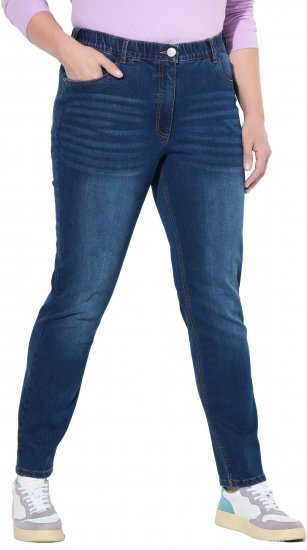 Ulla Popken Stretch Fit Jeans Blue Denim - Jeans & Bukser i Store Størrelser – Plus Size - 
