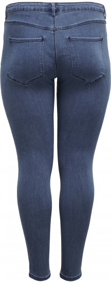 Only Carmakoma Thunder Life Skinny Fit Jeans Blue - Skinny - 