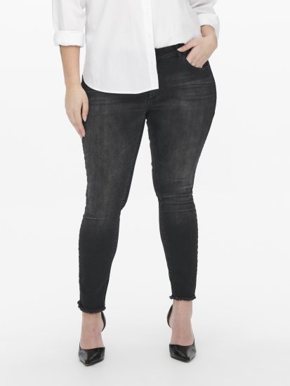 Only Carmakoma Willy Skinny Fit Jeans Black - Jeans - 