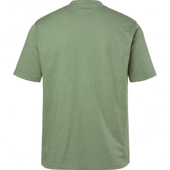 JP1880 T-Shirt Short Sleeve Chest Print Eucalyptus Green - T-shirts - T-shirts i store størrelser - 2XL-14XL